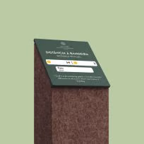Detalhe de render de baliza Par3 da Floema Golf